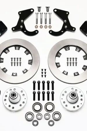 Professional Grade 1955 - 1957 Chevrolet Forged Dynapro 6 Big Brake Front Brake Kit (Hub) - 140-10737