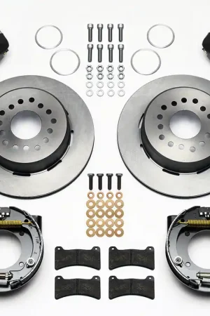 Wholesale 1955 - 1957 Chevrolet Forged Dynapro Low-Profile Rear Parking Brake Kit - 140-11405