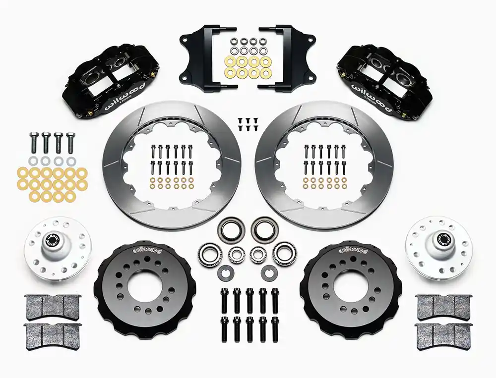 No Minimum Order 1955 - 1957 Chevrolet Forged Narrow Superlite 6R Big Brake Front Brake Kit (Hub) - 140-12307