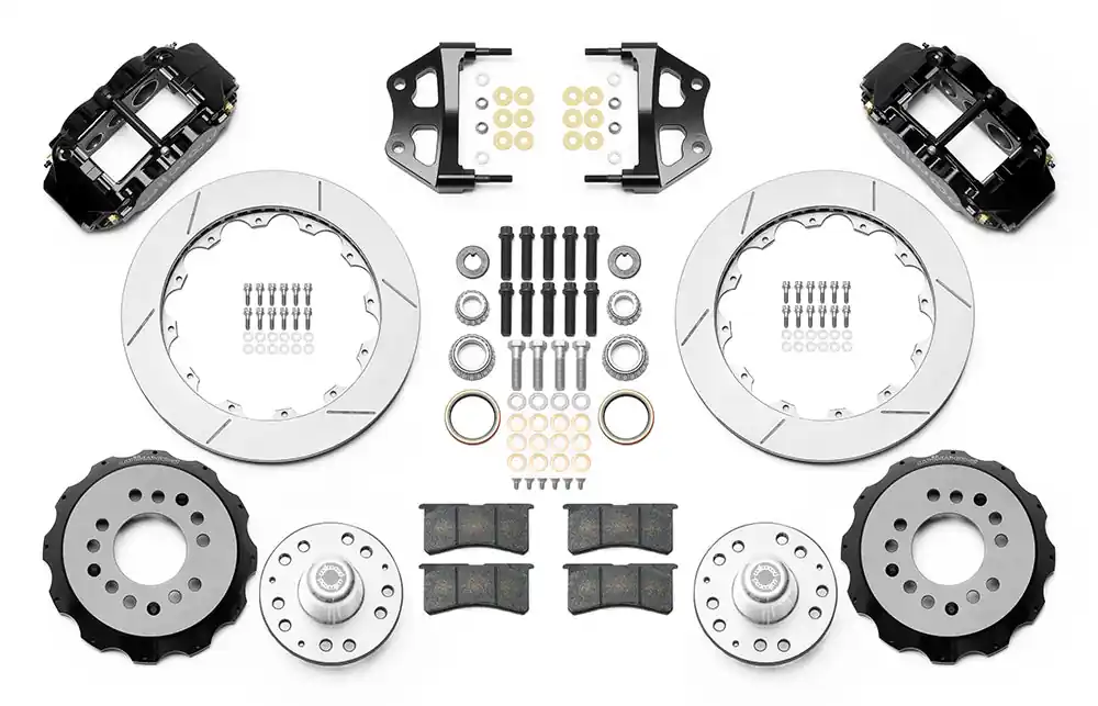 1955 - 1957 Chevrolet Forged Narrow Superlite 6R Big Brake Front Brake Kit (Hub) - 140-15552 Limited Offer
