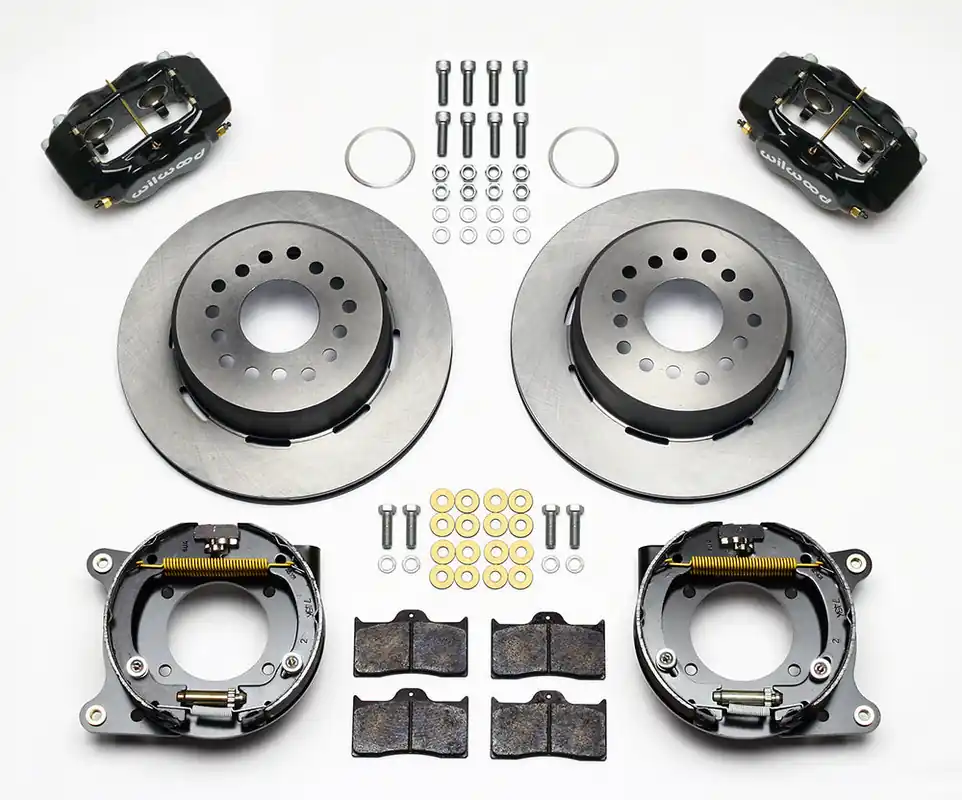 No Minimum Order 1957 - 1964 Chevrolet Forged Dynalite Rear Parking Brake Kit - 140-11828