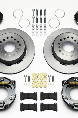 Clearance 1957 - 1964 Chevrolet Forged Dynapro Low-Profile Rear Parking Brake Kit - 140-11827