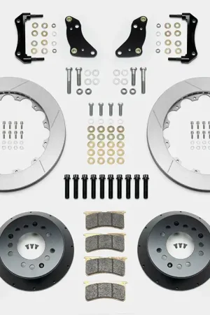 1957 - 1967 Ford Forged Narrow Superlite 6R Big Brake Front Brake Kit (Hub) - 140-14837 In Demand