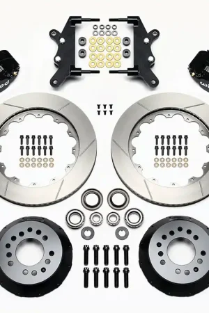 1957 - 1968 Edsel, Ford, Mercury Forged Narrow Superlite 6R Big Brake Front Brake Kit (Hub) - 140-13655 Discount