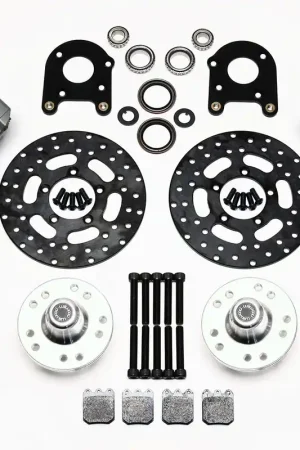 Best Price 1960 - 1982 Buick, Chevrolet, Ford, GMC, Mercury, Oldsmobile, Pontiac Dynapro Single Front Drag Brake Kit - 140-1016