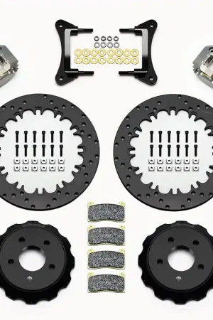 Hot Deal 1960 - 2021 Ford, Mercury Dynapro Radial Front Drag Brake Kit - 140-14100