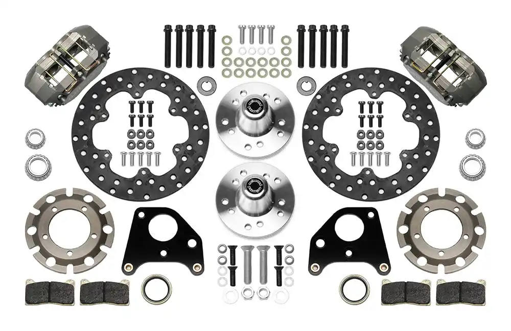 1962 - 1972 Dodge, Plymouth Dynapro Lug Mount Front Dynamic Drag Brake Kit - 140-14422 Discount