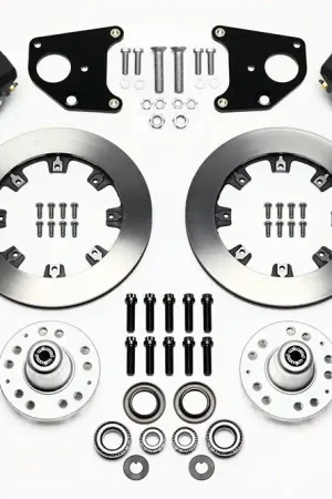 1962 - 1972 Dodge, Plymouth Forged Dynalite Big Brake Front Brake Kit (Hub) - 140-9828 Premium