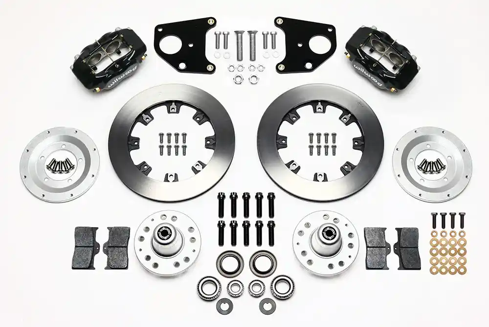 1962 - 1972 Dodge, Plymouth Forged Dynalite Big Brake Front Brake Kit (Hub) - 140-9828 Premium