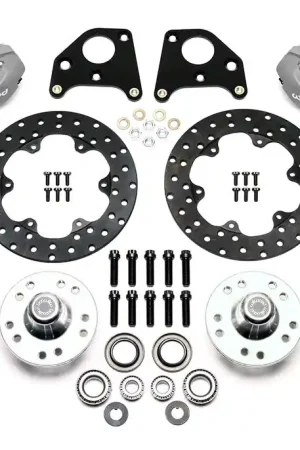 Viral 1962 - 1972 Dodge, Plymouth Forged Dynalite Front Drag Brake Kit - 140-2711