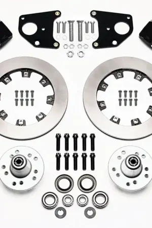 Big Sale 1962 - 1972 Dodge, Plymouth Forged Dynapro 6 Big Brake Front Brake Kit (Hub) - 140-10740