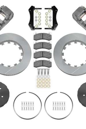 Budget 1962 - 2013 Buick, Cadillac, Chevrolet, GMC, Oldsmobile, Pontiac AERO4 Big Brake Lug Drive Front Brake Kit (Race) - 140-16181