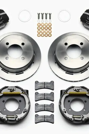 1963 - 1966 Ford, Mercury Forged Dynapro Low-Profile Rear Parking Brake Kit - 140-12589 Limited Offer