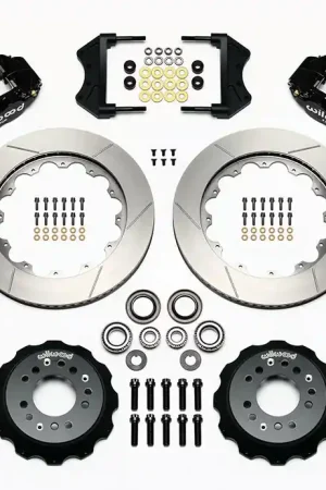 Direct From Factory 1963 - 1969 Ford, Mercury Forged Narrow Superlite 6R Big Brake Front Brake Kit (Hub) - 140-12638