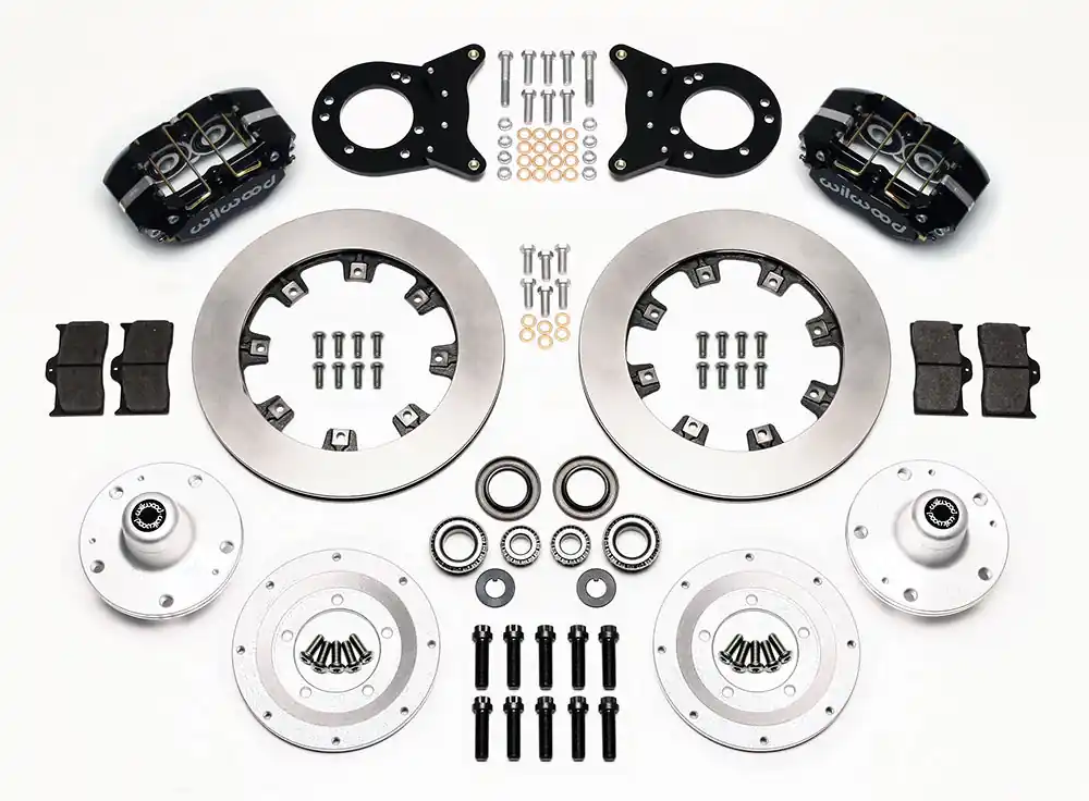 1963 - 1970 Ford, Mercury Dynapro Dust-Boot Big Brake Front Brake Kit (Hub) - 140-13344 Professional Grade