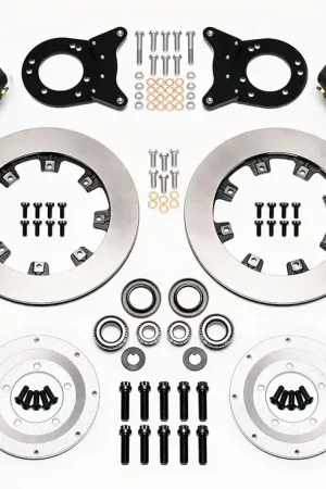 Price Cut 1963 - 1970 Ford, Mercury Forged Dynalite Big Brake Front Brake Kit (Hub) - 140-11072