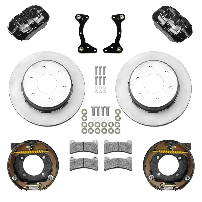 1963 - 1987 Chevrolet, GMC Forged Dynapro Low-Profile Rear Parking Brake Kit (6 x 5.50 Rotor) - 140-16711 Must Have