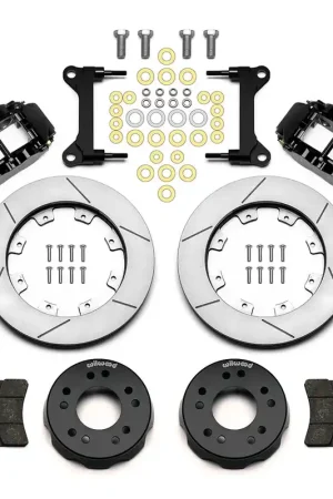 Free Delivery 1963 - 1987 Chevrolet, GMC Forged Narrow Superlite 6R Big Brake Front Brake Kit (Hat) - 140-15302