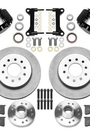 Final Sale 1963 - 1987 Chevrolet, GMC Forged Narrow Superlite 6R Big Brake Front Brake Kit (Hub and 1PC Rotor) - 140-15940