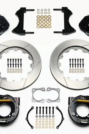 1964 - 1974 Buick, Chevrolet, Oldsmobile, Pontiac AERO4 Big Brake Rear Parking Brake Kit - 140-10945 Professional Grade