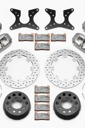 Top Rated 1964 - 1974 Buick, Chevrolet, Oldsmobile, Pontiac Dynapro Dual SA Lug Drive Dynamic Rear Drag Brake Kit - 140-14142