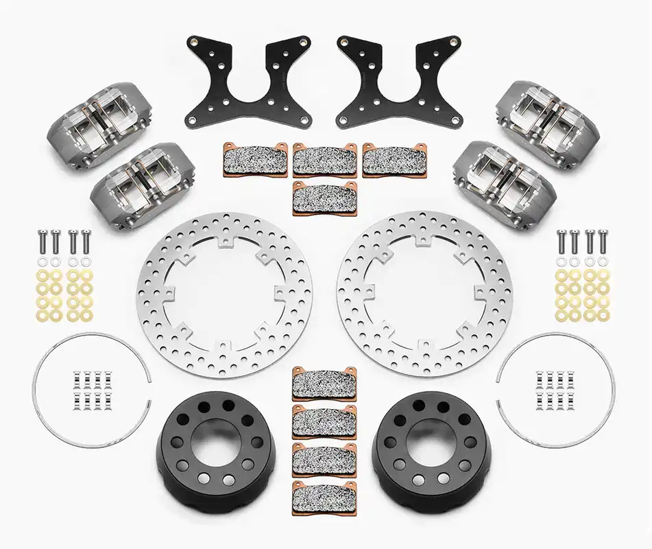 Top Rated 1964 - 1974 Buick, Chevrolet, Oldsmobile, Pontiac Dynapro Dual SA Lug Drive Dynamic Rear Drag Brake Kit - 140-14142
