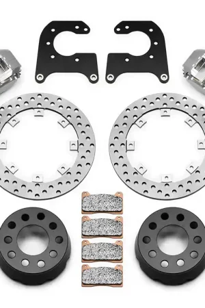 1964 - 1974 Buick, Chevrolet, Oldsmobile, Pontiac Dynapro SA Lug Drive Dynamic Rear Drag Brake Kit - 140-12550 In Demand