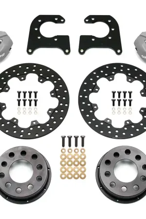 1964 - 1974 Buick, Chevrolet, Oldsmobile, Pontiac Forged Dynalite Rear Drag Brake Kit - 140-5349 Time-Limited
