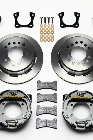 1964 - 1974 Buick, Chevrolet, Oldsmobile, Pontiac Forged Dynapro Low-Profile Rear Parking Brake Kit - 140-11397 Best Seller