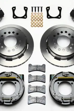 Hassle-Free Returns 1964 - 1974 Buick, Chevrolet, Oldsmobile, Pontiac Forged Dynapro Low-Profile Rear Parking Brake Kit - 140-11401