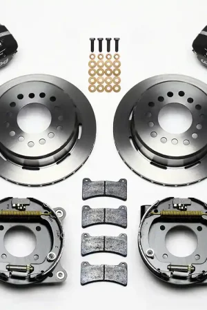 Fresh Stock 1964 - 1974 Buick, Chevrolet, Oldsmobile, Pontiac Forged Dynapro Low-Profile Rear Parking Brake Kit - 140-14400