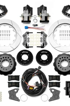 1964 - 1974 Buick, Chevrolet, Oldsmobile, Pontiac Forged Narrow Superlite 4R Big Brake Rear Electronic Parking Brake Kit - 140-16166 Place Order