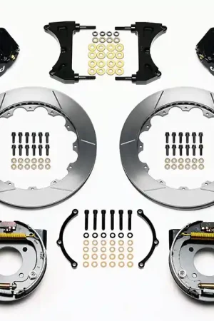 1964 - 1974 Buick, Chevrolet, Oldsmobile, Pontiac Forged Narrow Superlite 4R Big Brake Rear Parking Brake Kit - 140-10909 No Minimum Order