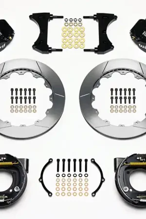 Buy Today 1964 - 1974 Buick, Chevrolet, Oldsmobile, Pontiac Forged Narrow Superlite 4R Big Brake Rear Parking Brake Kit - 140-9224