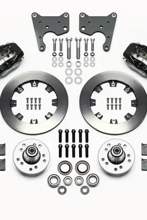 1965 - 1972 Chrysler, Dodge, Plymouth Forged Dynalite Big Brake Front Brake Kit (Hub) - 140-15197 Free Delivery