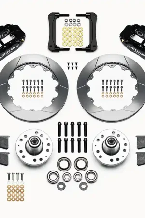 Weekend Sale 1965 - 1972 Chrysler, Dodge, Plymouth Forged Narrow Superlite 6R Big Brake Front Brake Kit (Hub) - 140-15199