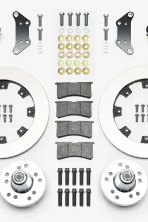 While Supplies Last 1965 - 1972 Dodge, Plymouth Forged Dynalite Big Brake Front Brake Kit (Hub) - 140-15461