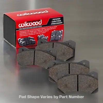 1968 - 2002 Buick, Cadillac, Chevrolet, GMC, Jeep, Oldsmobile, Pontiac Wilwood Racing Pads - 150-20-D52K Next Day Delivery