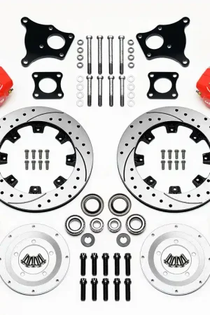 1969 - 1976 American Motors Forged Dynalite Big Brake Front Brake Kit (Hub) - 140-13395 Professional Grade