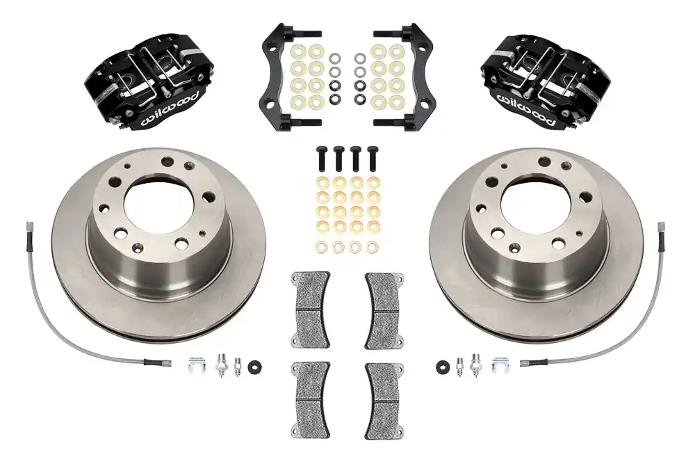 Best Price 1969 - 1983 Porsche Narrow Dynapro-P Radial Rear Brake Kit - 140-16680