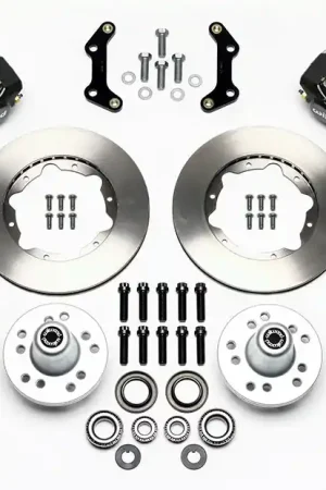 Hassle-Free Returns 1970 - 1972 Dodge, Plymouth Forged Dynalite Pro Series Front Brake Kit - 140-11021