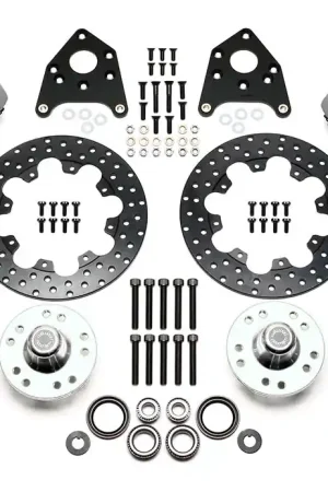 1970 - 1974 Ford, Mercury Forged Dynalite Front Drag Brake Kit - 140-11930 Factory Price