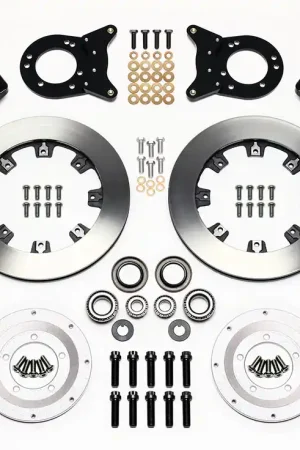 Modern 1970 - 1974 Ford, Mercury Forged Dynapro 6 Big Brake Front Brake Kit (Hub) - 140-12945