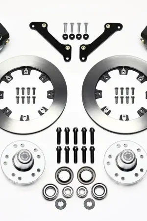 Deal 1970 - 1978 Buick, Cadillac, Chevrolet, GMC, Oldsmobile, Pontiac Forged Dynalite Big Brake Front Brake Kit (Hub) - 140-8582