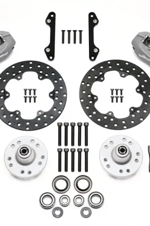 Money Back Guarantee 1970 - 1978 Buick, Cadillac, Chevrolet, GMC, Oldsmobile, Pontiac Forged Dynalite Front Drag Brake Kit - 140-1019