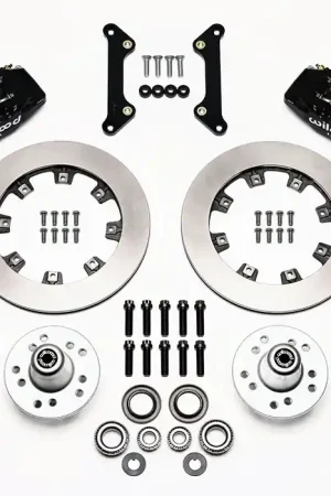Direct From Factory 1970 - 1978 Buick, Cadillac, Chevrolet, GMC, Oldsmobile, Pontiac Forged Dynapro 6 Big Brake Front Brake Kit (Hub) - 140-10738