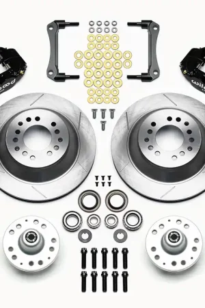 Buy Online 1970 - 1978 Buick, Cadillac, Chevrolet, GMC, Oldsmobile, Pontiac Forged Narrow Superlite 6R Big Brake Front Brake Kit (Hub and 1PC Rotor) - 140-12278