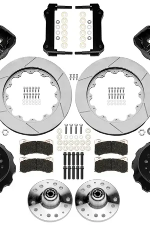 1970 - 1990 Buick, Cadillac, Chevrolet, GMC, Oldsmobile, Pontiac AERO6 Big Brake Front Brake Kit - 140-16197 Budget