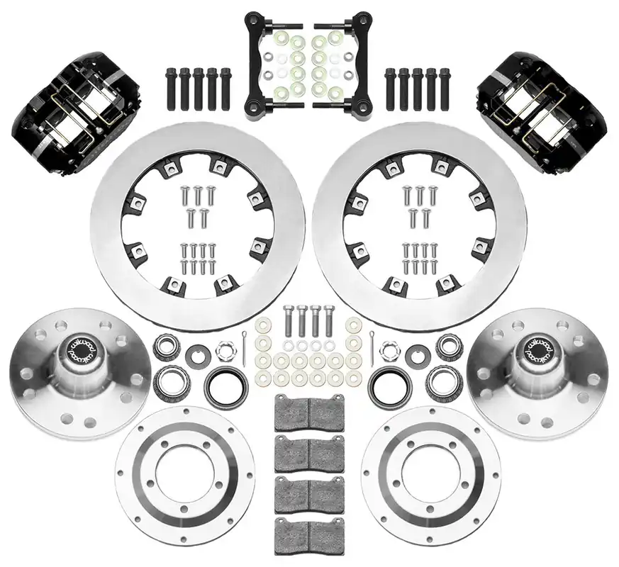 Brand New 1970 - 1990 Buick, Cadillac, Chevrolet, GMC, Oldsmobile, Pontiac Dynapro Radial Big Brake Front Brake Kit (Hub) - 140-15981