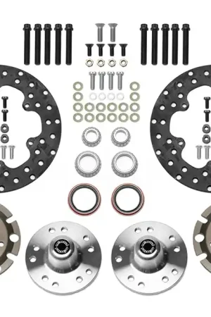 1971 - 1980 Ford, Mercury Dynapro Lug Mount Front Dynamic Drag Brake Kit - 140-14416 Seasonal Sale